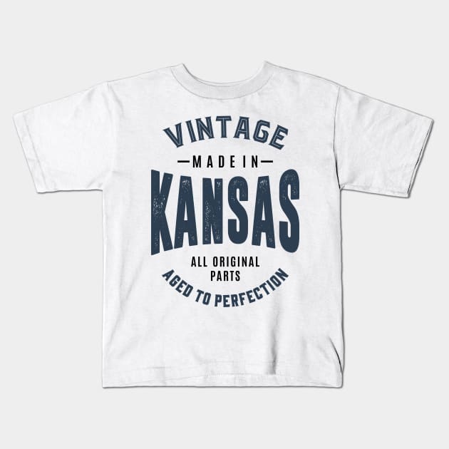 Kansas Kids T-Shirt by C_ceconello